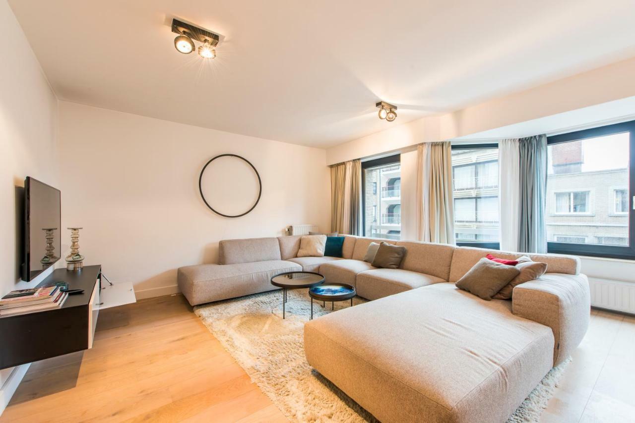 Ruim En Modern Appartement Te Knokke Nabij De Dijk المظهر الخارجي الصورة